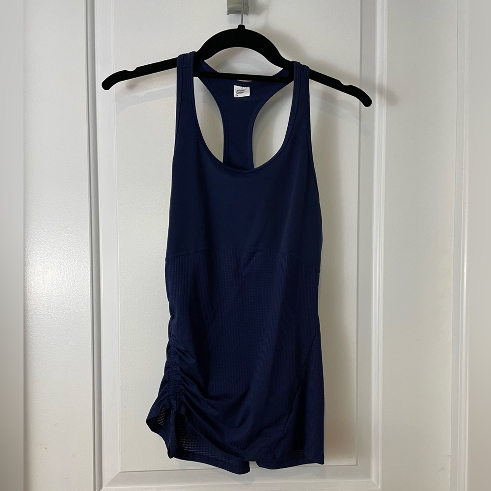 2 for $15 💚 Fabletics curved cinch racer back tank